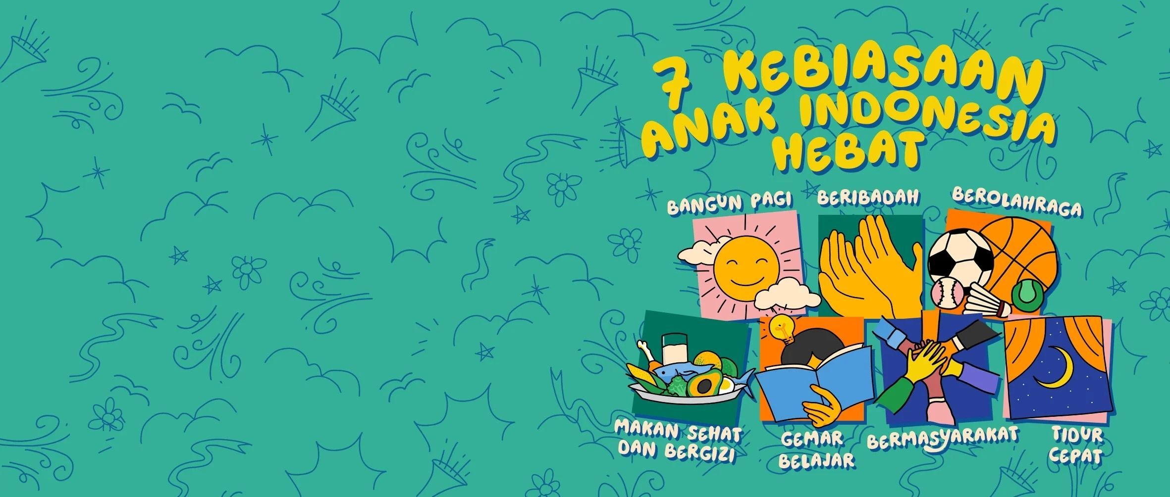 7 Kebiasaan Anak Indonesia Hebat