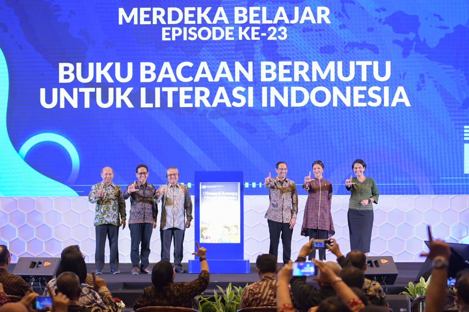 Kemendikbudristek Luncurkan Merdeka Belajar Episode Ke-23:  Buku Bacaan Bermutu untuk Literasi Indonesia