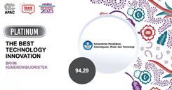 ULT Kemendikbudristek Raih Penghargaan Platinum dalam The Best Contact Center Indonesia 2023