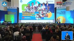 Puncak Festival Kurikulum Merdeka, Mendikbudristek Ajak Saling Berbagi Praktik Baik 